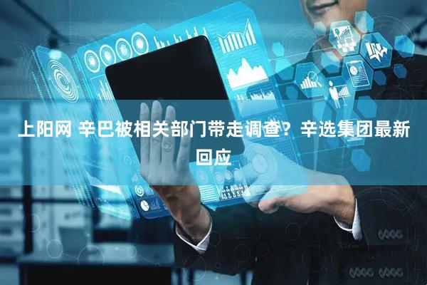 上阳网 辛巴被相关部门带走调查？辛选集团最新回应